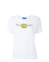 T-shirt girocollo stampata bianca di MiH Jeans