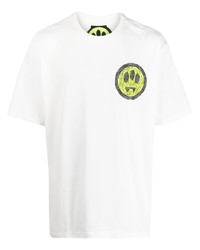 T-shirt girocollo stampata bianca di #Mumofsix