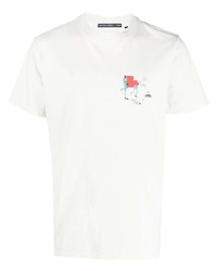T-shirt girocollo stampata bianca di Neuw
