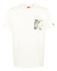T-shirt girocollo stampata bianca di New Era Cap