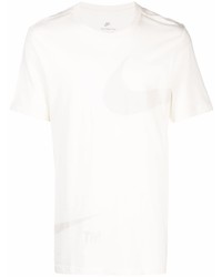 T-shirt girocollo stampata bianca di Nike