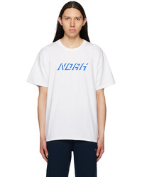T-shirt girocollo stampata bianca di Noah