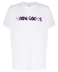 T-shirt girocollo stampata bianca di Noon Goons