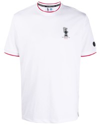T-shirt girocollo stampata bianca di North Sails x Prada Cup
