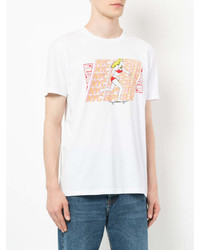T-shirt girocollo stampata bianca di GUILD PRIME
