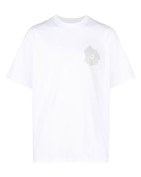 T-shirt girocollo stampata bianca di Objects IV Life