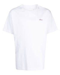 T-shirt girocollo stampata bianca di Off Duty