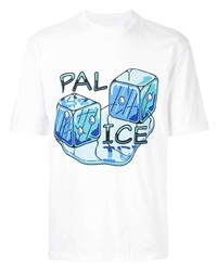 T-shirt girocollo stampata bianca di Palace