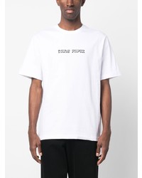 T-shirt girocollo stampata bianca di Daily Paper
