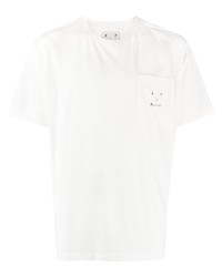 T-shirt girocollo stampata bianca di Pop Trading Company