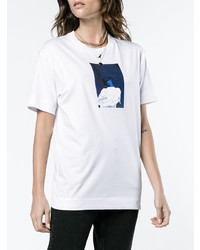 T-shirt girocollo stampata bianca di Alyx