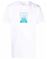T-shirt girocollo stampata bianca di RIPNDIP