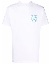 T-shirt girocollo stampata bianca di RIPNDIP