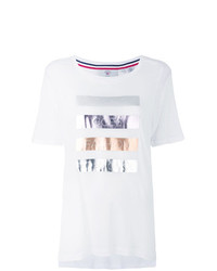 T-shirt girocollo stampata bianca di Rossignol