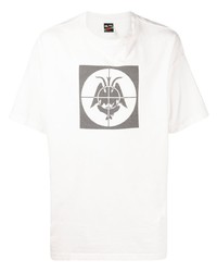 T-shirt girocollo stampata bianca di SAINT MXXXXXX