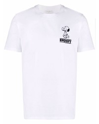 T-shirt girocollo stampata bianca di Sandro Paris