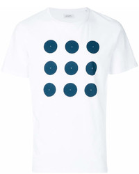 T-shirt girocollo stampata bianca di Saturdays Nyc
