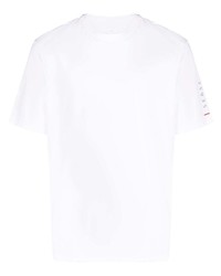 T-shirt girocollo stampata bianca di Sease