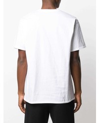 T-shirt girocollo stampata bianca di Raw Emotions