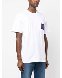 T-shirt girocollo stampata bianca di MARKET