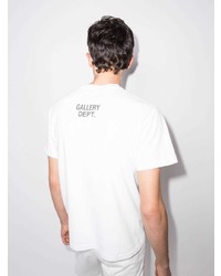 T-shirt girocollo stampata bianca di GALLERY DEPARTMENT