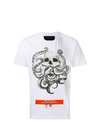 T-shirt girocollo stampata bianca di Sold Out Frvr