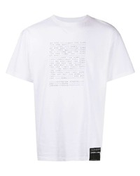 T-shirt girocollo stampata bianca di Sophnet.