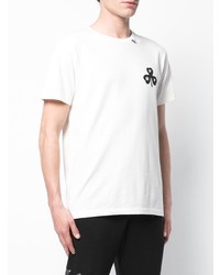 T-shirt girocollo stampata bianca di Off-White