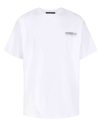 T-shirt girocollo stampata bianca di Stampd