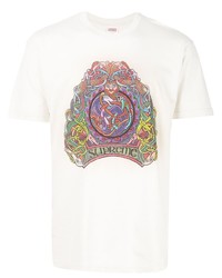 T-shirt girocollo stampata bianca di Supreme