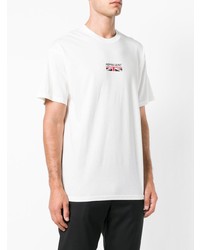 T-shirt girocollo stampata bianca di Represent
