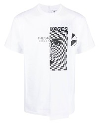 T-shirt girocollo stampata bianca di The Salvages