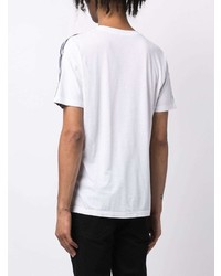 T-shirt girocollo stampata bianca di Private Stock