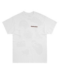 T-shirt girocollo stampata bianca di Travis Scott Astroworld