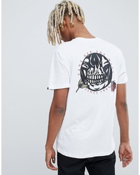 T-shirt girocollo stampata bianca di Vans