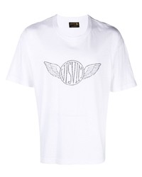 T-shirt girocollo stampata bianca di VISVIM