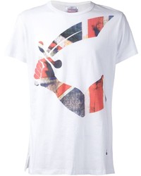 T-shirt girocollo stampata bianca di Vivienne Westwood