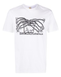 T-shirt girocollo stampata bianca di WESTFALL