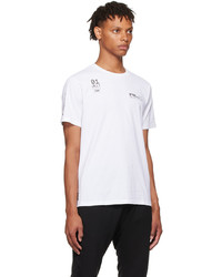 T-shirt girocollo stampata bianca di RLX Ralph Lauren