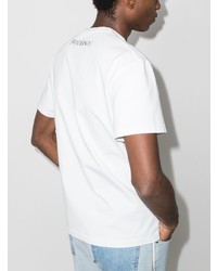 T-shirt girocollo stampata bianca di JW Anderson