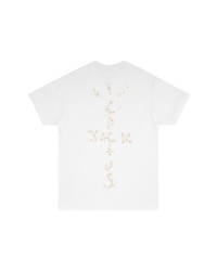 T-shirt girocollo stampata bianca di Travis Scott Astroworld