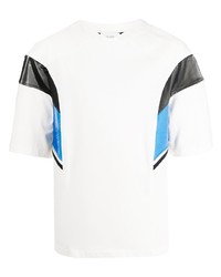 T-shirt girocollo stampata bianca di Zilver