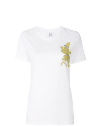 T-shirt girocollo stampata bianca di Zoe Karssen