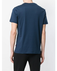 T-shirt girocollo stampata blu scuro di Rossignol