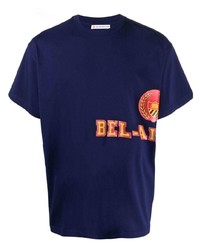 T-shirt girocollo stampata blu scuro di BEL-AIR ATHLETICS