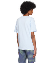 T-shirt girocollo stampata blu scuro di Noon Goons