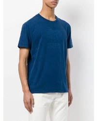 T-shirt girocollo stampata blu scuro di Closed