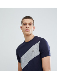 T-shirt girocollo stampata blu scuro di Le Breve