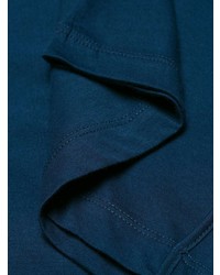 T-shirt girocollo stampata blu scuro di McQ Alexander McQueen