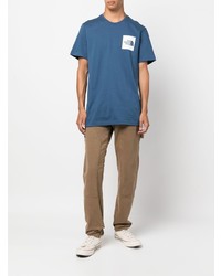 T-shirt girocollo stampata blu scuro di The North Face